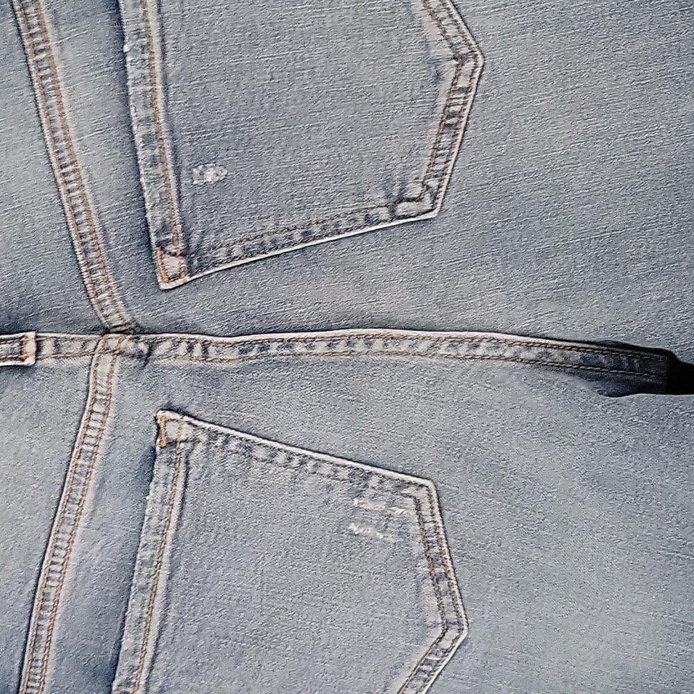 ALTERD STATE Blue Distressed Jeans Size 1/25 Medium - Picture 8 of 10